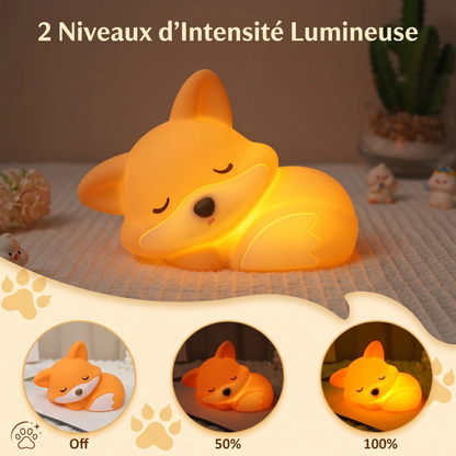 LumiRenard™ — La Veilleuse Renard Magique pour Bébé